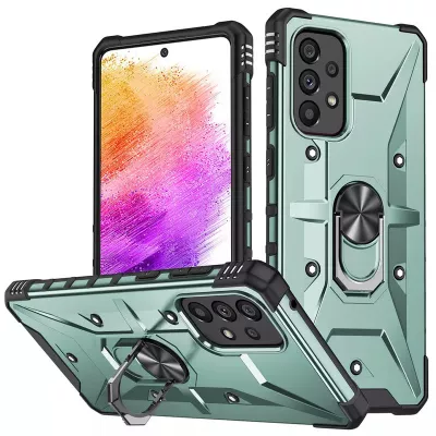 Ударостійкий чохол Pathfinder Ring для Samsung Galaxy A13 4G / A23 4G / M13 4G / M23 5G / A04s Зелений / Green