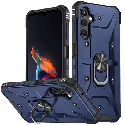 Ударостійкий чохол Pathfinder Ring для Samsung Galaxy A14 4G/5G Синій / Navy