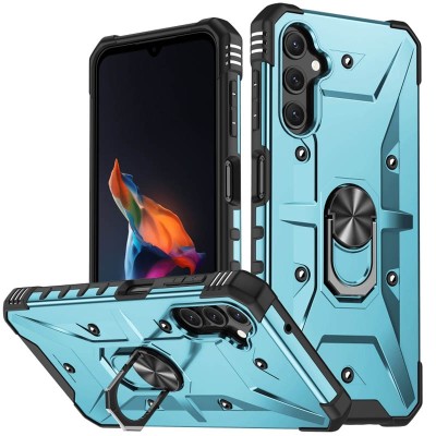 Ударостійкий чохол Pathfinder Ring для Samsung Galaxy A34 5G Блакитний / Light Blue