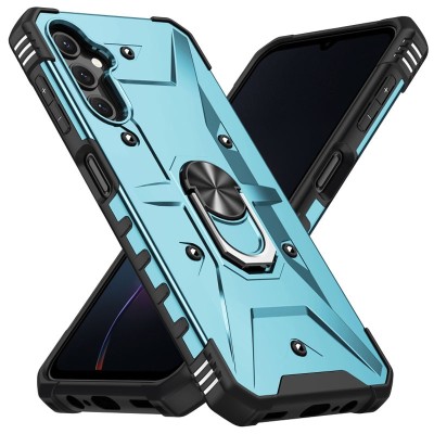 Ударостійкий чохол Pathfinder Ring для Samsung Galaxy A34 5G Блакитний / Light Blue