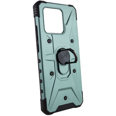 Ударостійкий чохол Pathfinder Ring для Xiaomi Redmi 10C / Poco C40 Зелений / Green
