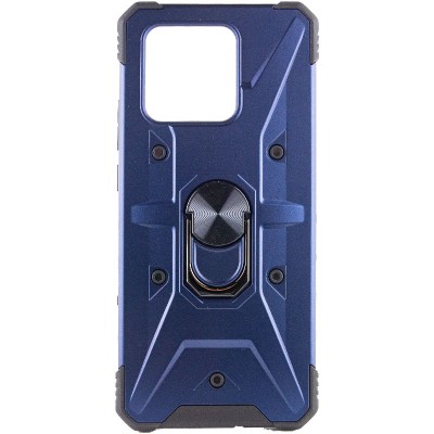 Ударостійкий чохол Pathfinder Ring для Xiaomi Redmi 10C / Poco C40 Синій / Navy