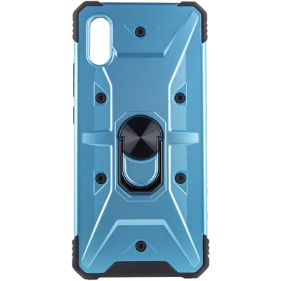 Ударостійкий чохол Pathfinder Ring для Xiaomi Redmi 9A Блакитний / Light Blue Ударостійкий чохол Pathfinder Ring для Xiaomi Redmi 9A Блакитний / Light Blue