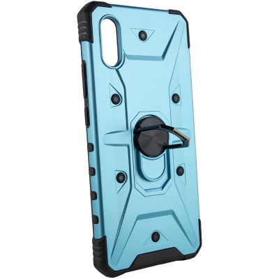 Ударостійкий чохол Pathfinder Ring для Xiaomi Redmi 9A Блакитний / Light Blue Ударостійкий чохол Pathfinder Ring для Xiaomi Redmi 9A Блакитний / Light Blue