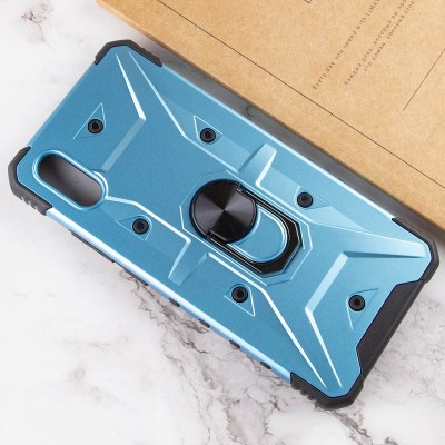 Ударостійкий чохол Pathfinder Ring для Xiaomi Redmi 9A Блакитний / Light Blue Ударостійкий чохол Pathfinder Ring для Xiaomi Redmi 9A Блакитний / Light Blue