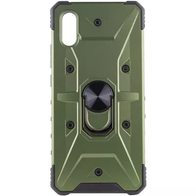 Ударостійкий чохол Pathfinder Ring для Xiaomi Redmi 9A Зелений / Army Green