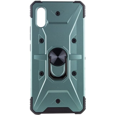 Ударостійкий чохол Pathfinder Ring для Xiaomi Redmi 9A Зелений / Green