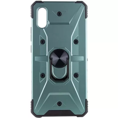 Ударостійкий чохол Pathfinder Ring для Xiaomi Redmi 9A Зелений / Green