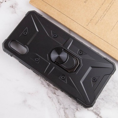 Ударостійкий чохол Pathfinder Ring для Xiaomi Redmi 9A Чорний / Black Ударостійкий чохол Pathfinder Ring для Xiaomi Redmi 9A Чорний / Black