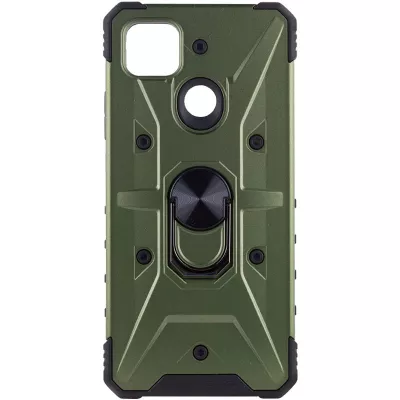 Ударостійкий чохол Pathfinder Ring для Xiaomi Redmi 9C / 10A Зелений / Army Green