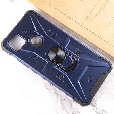 Ударостійкий чохол Pathfinder Ring для Xiaomi Redmi 9C / 10A Синій / Navy