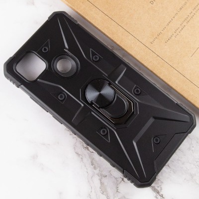 Ударостійкий чохол Pathfinder Ring для Xiaomi Redmi 9C / 10A Чорний / Black