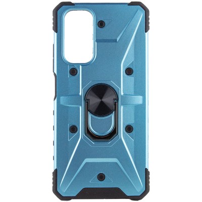 Ударостійкий чохол Pathfinder Ring для Xiaomi Redmi Note 11S / Note 11 (Global) Блакитний / Light Blue Ударостійкий чохол Pathfinder Ring для Xiaomi Redmi Note 11S / Note 11 (Global) Блакитний / Light Blue