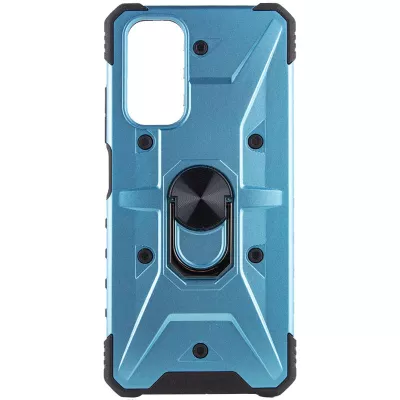 Ударостійкий чохол Pathfinder Ring для Xiaomi Redmi Note 11S / Note 11 (Global) Блакитний / Light Blue