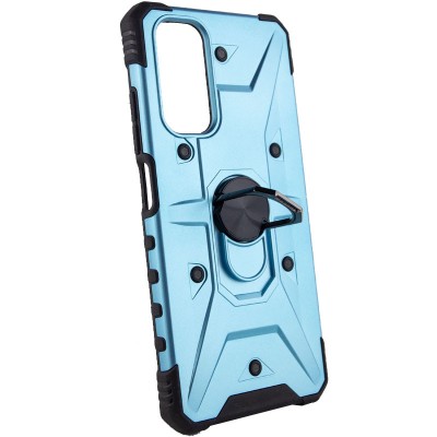 Ударостійкий чохол Pathfinder Ring для Xiaomi Redmi Note 11S / Note 11 (Global) Блакитний / Light Blue Ударостійкий чохол Pathfinder Ring для Xiaomi Redmi Note 11S / Note 11 (Global) Блакитний / Light Blue