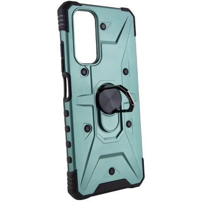 Ударостійкий чохол Pathfinder Ring для Xiaomi Redmi Note 11S / Note 11 (Global) Зелений / Green
