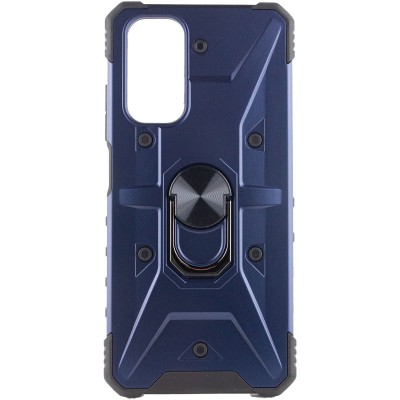 Ударостійкий чохол Pathfinder Ring для Xiaomi Redmi Note 11S / Note 11 (Global) Синій / Navy