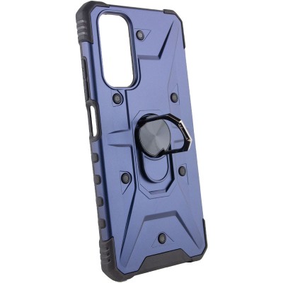 Ударостійкий чохол Pathfinder Ring для Xiaomi Redmi Note 11S / Note 11 (Global) Синій / Navy
