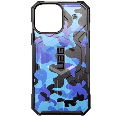 Ударостійкий чохол UAG Pathfinder with MagSafe Camo для Apple iPhone 13 Pro Max (6.7") Синій Ударостійкий чохол UAG Pathfinder with MagSafe Camo для Apple iPhone 13 Pro Max (6.7") Синій