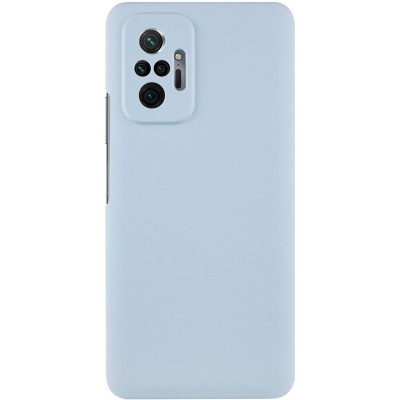 Чохол Silicone Cover Lakshmi Full Camera (AAA) для Xiaomi Redmi Note 10 Pro / 10 Pro Max Блакитний / Sweet Blue