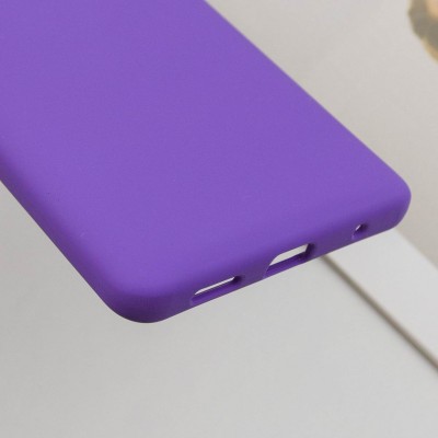 Чохол Silicone Cover Lakshmi Full Camera (AAA) для Xiaomi Redmi Note 10 Pro / 10 Pro Max Фіолетовий / Amethyst