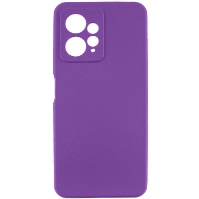 Чохол Silicone Cover Lakshmi Full Camera (AAA) для Xiaomi Redmi Note 12 4G Фіолетовий / Amethyst