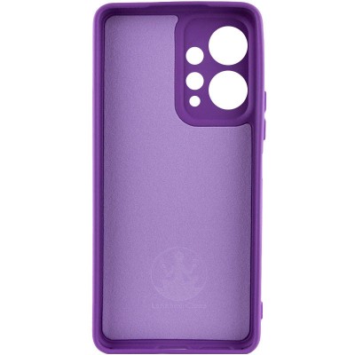 Чохол Silicone Cover Lakshmi Full Camera (AAA) для Xiaomi Redmi Note 12 4G Фіолетовий / Amethyst