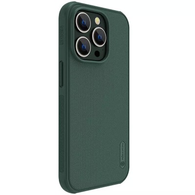 Чохол Nillkin Matte Pro для Apple iPhone 14 Pro (6.1") Зелений / Deep Green