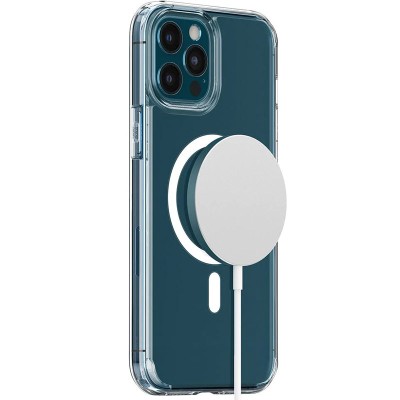 Чохол SGP Ultra Hybrid (MagFit) для Apple iPhone 12 Pro / 12 (6.1") Прозорий