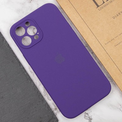 Чохол Silicone Case Full Camera Protective (AA) для Apple iPhone 13 Pro Max (6.7") Фіолетовий / Amethyst Чохол Silicone Case Full Camera Protective (AA) для Apple iPhone 13 Pro Max (6.7") Фіолетовий / Amethyst