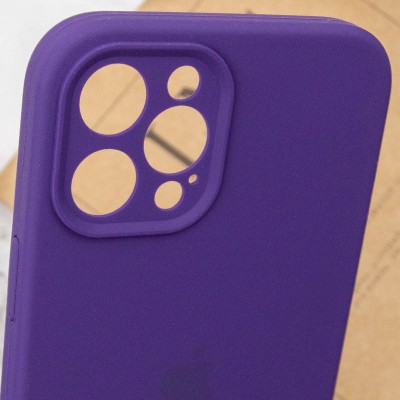 Чохол Silicone Case Full Camera Protective (AA) для Apple iPhone 13 Pro Max (6.7") Фіолетовий / Amethyst Чохол Silicone Case Full Camera Protective (AA) для Apple iPhone 13 Pro Max (6.7") Фіолетовий / Amethyst