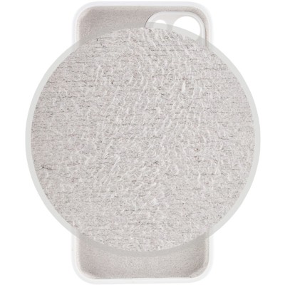 Чохол Silicone Case Full Camera Protective (AA) для Apple iPhone 14 (6.1") Білий / White