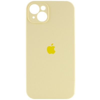 Чохол Silicone Case Full Camera Protective (AA) для Apple iPhone 14 (6.1") Жовтий / Mellow Yellow Чохол Silicone Case Full Camera Protective (AA) для Apple iPhone 14 (6.1") Жовтий / Mellow Yellow