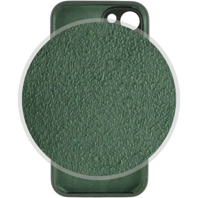 Чохол Silicone Case Full Camera Protective (AA) для Apple iPhone 14 (6.1") Зелений / Cyprus Green