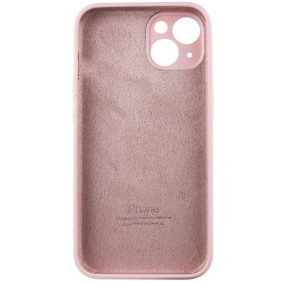Чохол Silicone Case Full Camera Protective (AA) для Apple iPhone 14 (6.1") Рожевий / Chalk Pink Чохол Silicone Case Full Camera Protective (AA) для Apple iPhone 14 (6.1") Рожевий / Chalk Pink