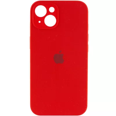 Чохол Silicone Case Full Camera Protective (AA) для Apple iPhone 14 (6.1") Червоний / Red