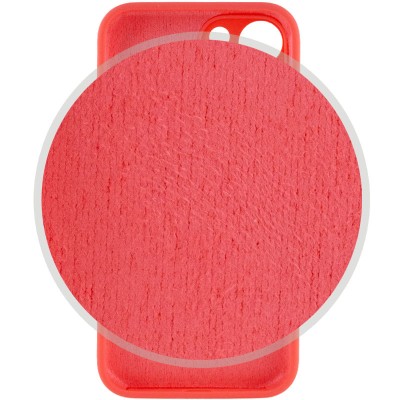 Чохол Silicone Case Full Camera Protective (AA) для Apple iPhone 14 Plus (6.7") Помаранчевий / Pink citrus