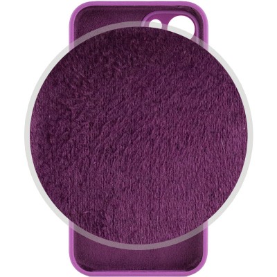 Чохол Silicone Case Full Camera Protective (AA) для Apple iPhone 14 Plus (6.7") Фіолетовий / Grape