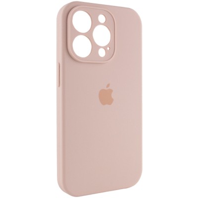 Чохол Silicone Case Full Camera Protective (AA) для Apple iPhone 14 Pro Max (6.7") Рожевий / Pink Sand Чохол Silicone Case Full Camera Protective (AA) для Apple iPhone 14 Pro Max (6.7") Рожевий / Pink Sand