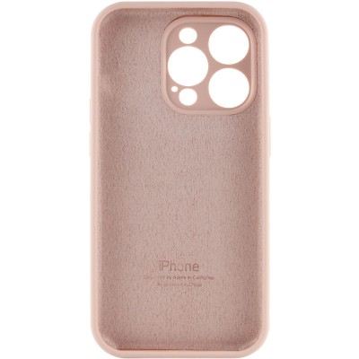 Чохол Silicone Case Full Camera Protective (AA) для Apple iPhone 14 Pro Max (6.7") Рожевий / Pink Sand Чохол Silicone Case Full Camera Protective (AA) для Apple iPhone 14 Pro Max (6.7") Рожевий / Pink Sand