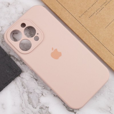 Чохол Silicone Case Full Camera Protective (AA) для Apple iPhone 14 Pro Max (6.7") Рожевий / Pink Sand Чохол Silicone Case Full Camera Protective (AA) для Apple iPhone 14 Pro Max (6.7") Рожевий / Pink Sand