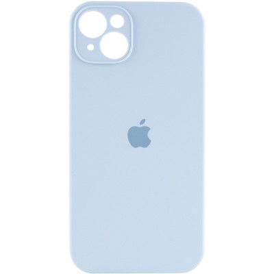 Чохол Silicone Case Full Camera Protective (AA) для Apple iPhone 15 Plus (6.7") Блакитний / Sweet Blue Чохол Silicone Case Full Camera Protective (AA) для Apple iPhone 15 Plus (6.7") Блакитний / Sweet Blue