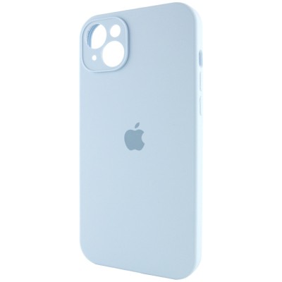 Чохол Silicone Case Full Camera Protective (AA) для Apple iPhone 15 Plus (6.7") Блакитний / Sweet Blue Чохол Silicone Case Full Camera Protective (AA) для Apple iPhone 15 Plus (6.7") Блакитний / Sweet Blue