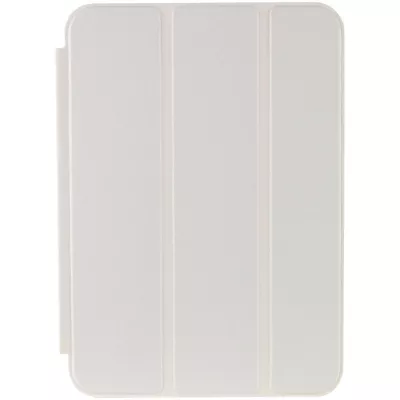 Чохол (книжка) Smart Case Series with logo для Apple iPad Mini 6 (8.3") (2021) Білий / White