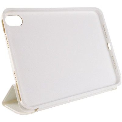 Чохол (книжка) Smart Case Series with logo для Apple iPad Mini 6 (8.3") (2021) Білий / White
