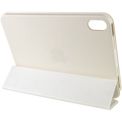Чохол (книжка) Smart Case Series with logo для Apple iPad Mini 6 (8.3") (2021) Білий / White