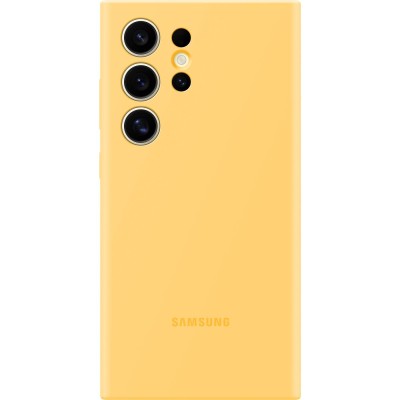 Чохол-накладка Samsung S24 Ultra Silicone Case EF-PS928TYEGWW Yellow