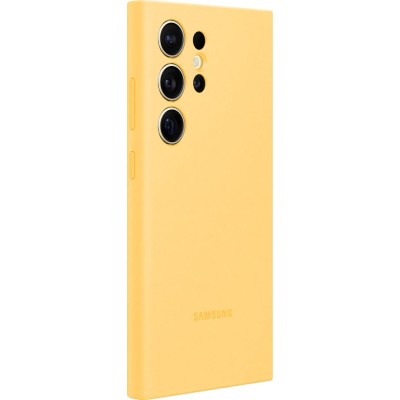Чохол-накладка Samsung S24 Ultra Silicone Case EF-PS928TYEGWW Yellow