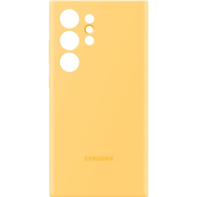 Чохол-накладка Samsung S24 Ultra Silicone Case EF-PS928TYEGWW Yellow