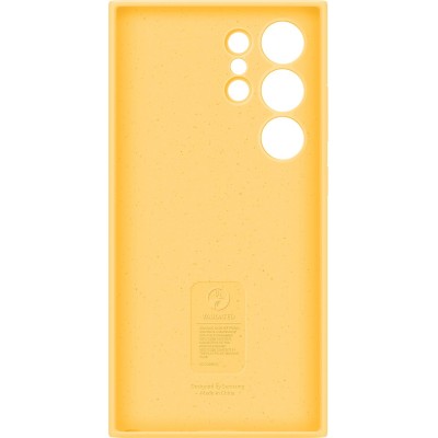 Чохол-накладка Samsung S24 Ultra Silicone Case EF-PS928TYEGWW Yellow